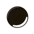 Glossy Black Dinner Plate