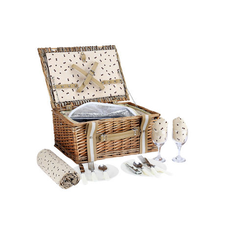 Cherry Fields Picnic Basket