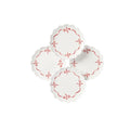 Red Bow Salad/Dessert Plate