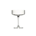 Ribbed Champagne Coupe